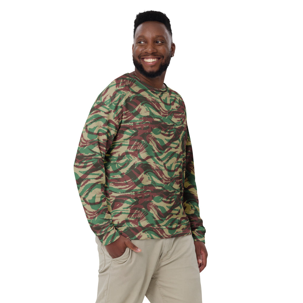 French Lizard D Algerian War CAMO Unisex Sweatshirt