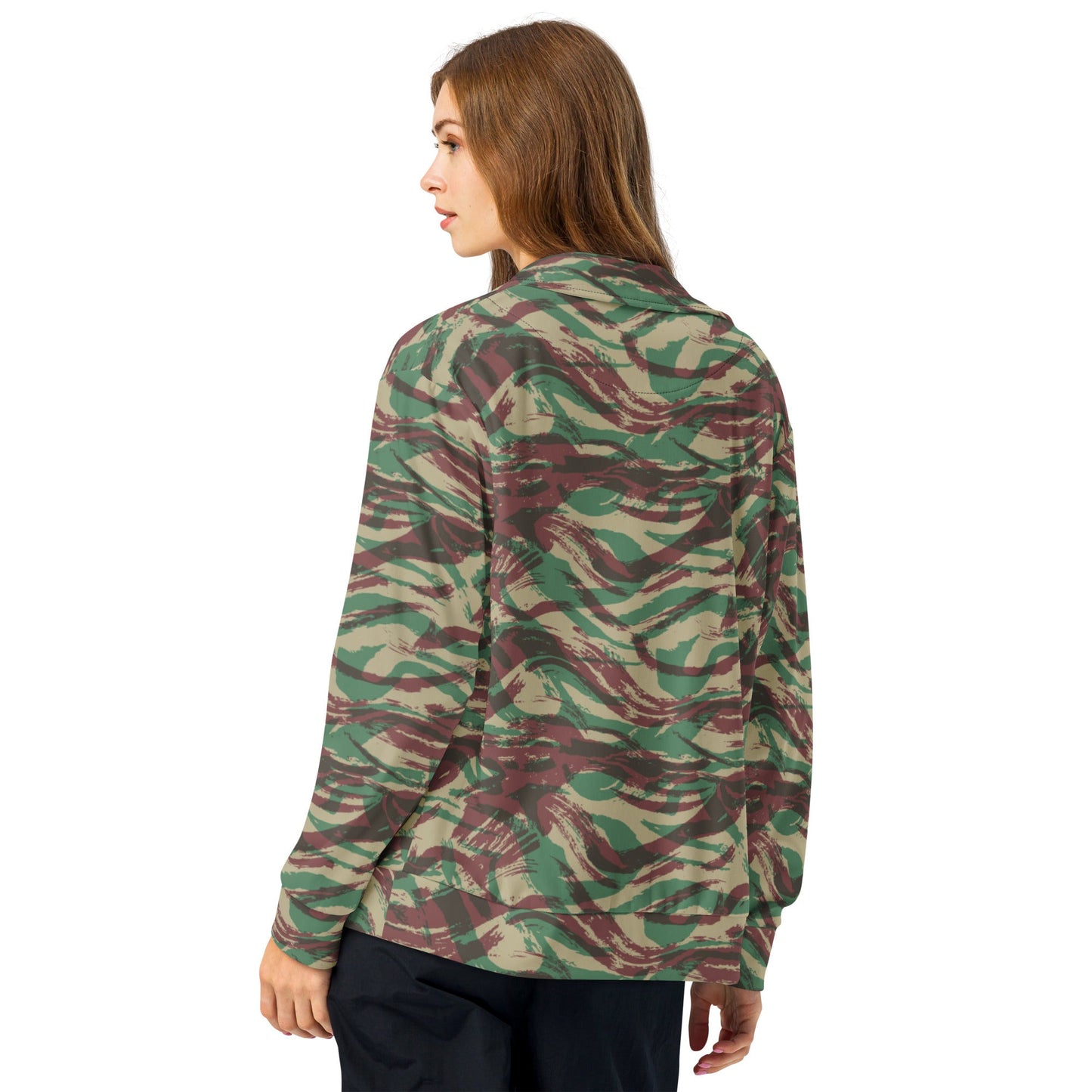 French Lizard D Algerian War CAMO Unisex track jacket - Track Jackets