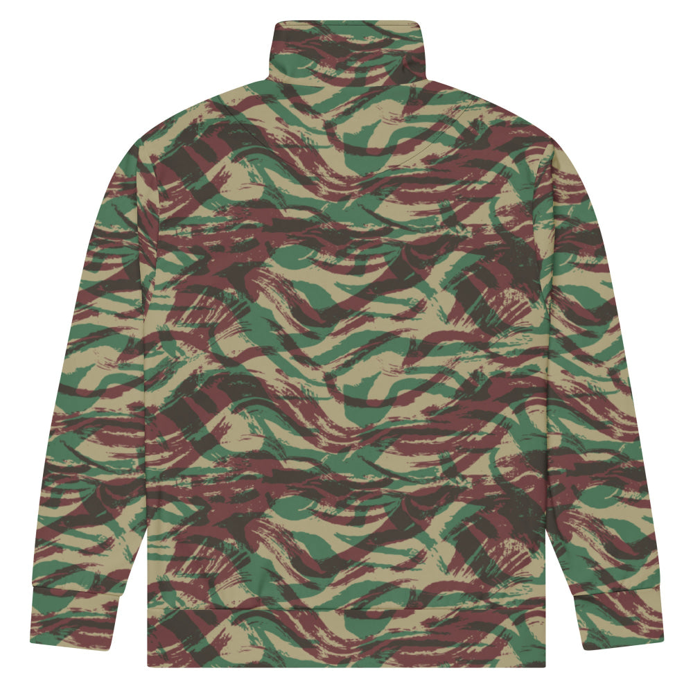 French Lizard D Algerian War CAMO Unisex track jacket - Track Jacket