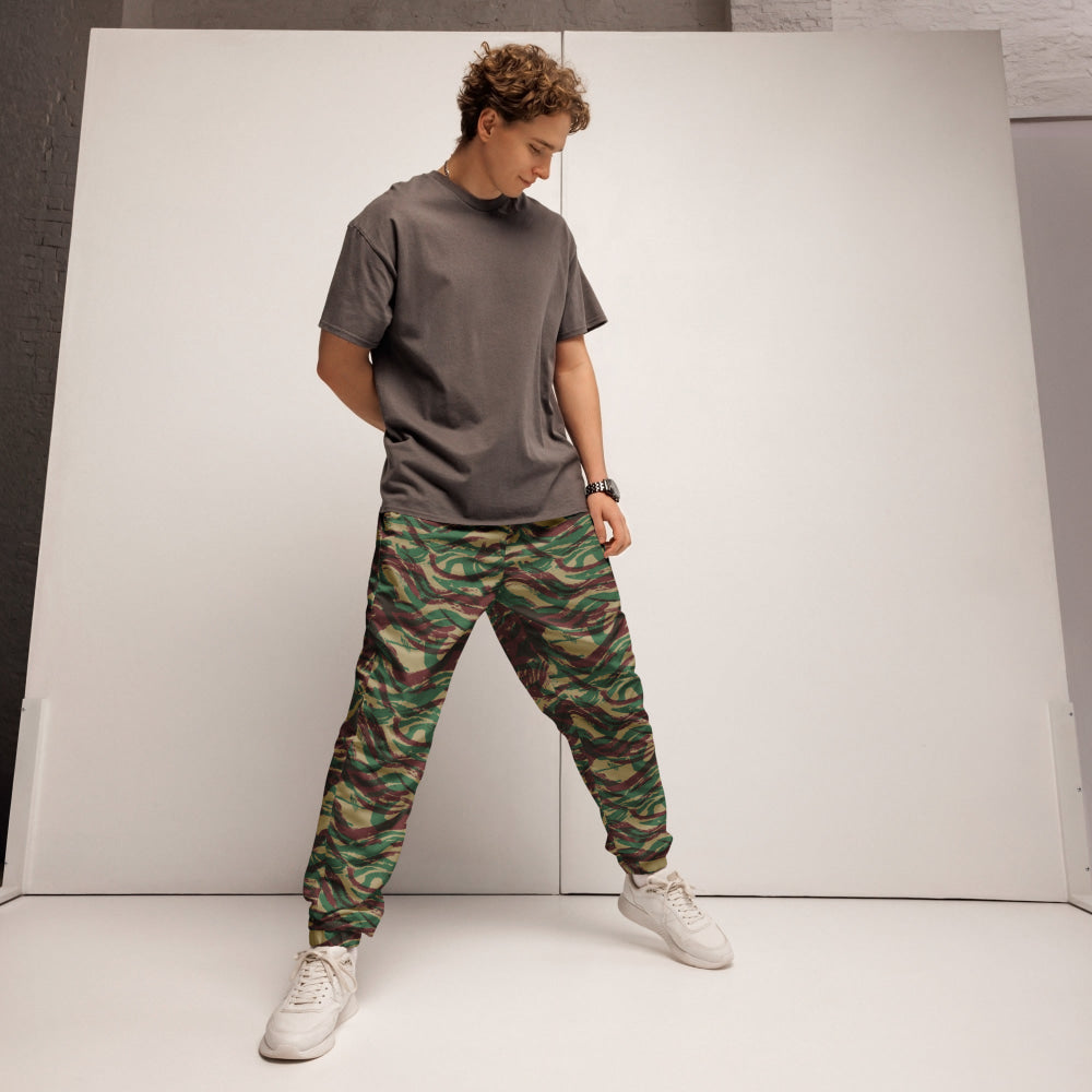 French Lizard D Algerian War CAMO Unisex track pants - Track Pants