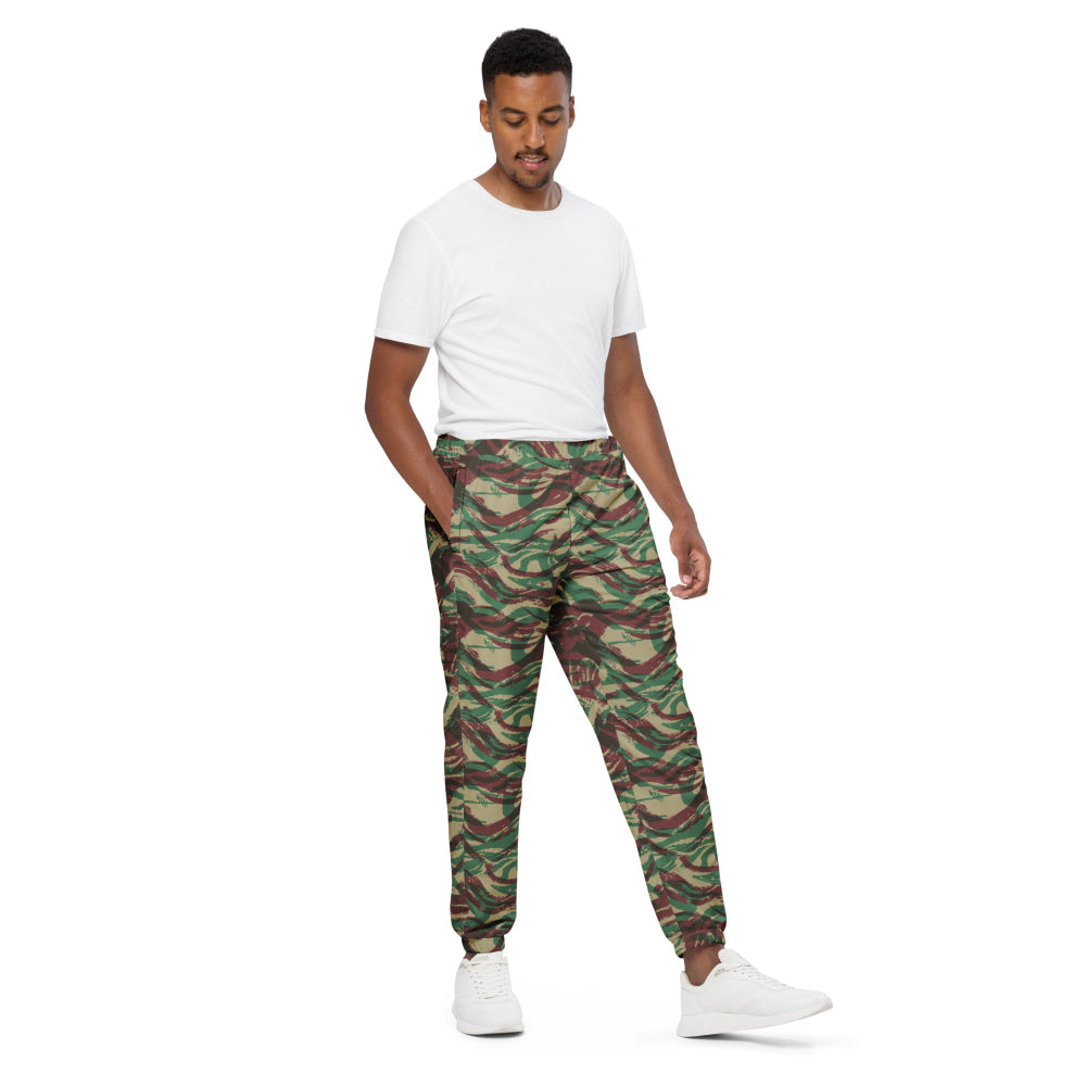 French Lizard D Algerian War CAMO Unisex track pants - Track Pants