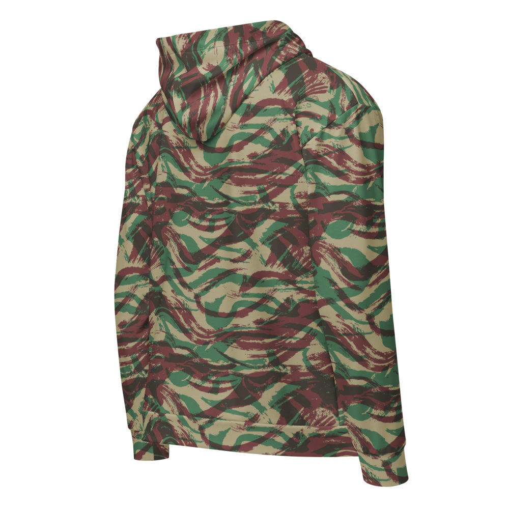 French Lizard D Algerian War CAMO Unisex zip hoodie - Zip Hoodie