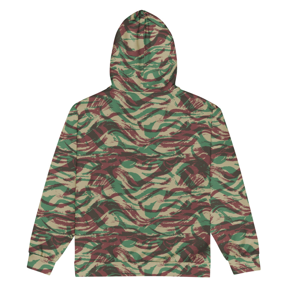 French Lizard D Algerian War CAMO Unisex zip hoodie - Zip Hoodie