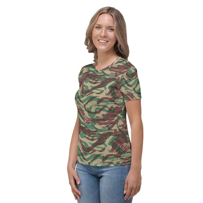 French Lizard D Algerian War CAMO Women’s T-shirt - Womens T-Shirt