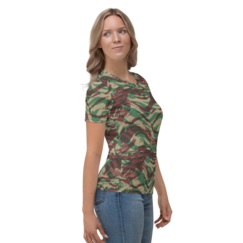 French Lizard D Algerian War CAMO Women’s T-shirt - Womens T-Shirt