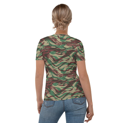 French Lizard D Algerian War CAMO Women’s T-shirt - Womens T-Shirt