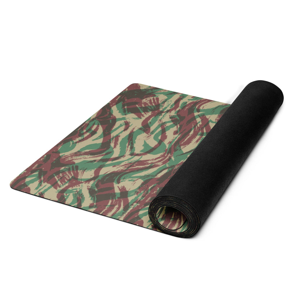 French Lizard D Algerian War CAMO Yoga mat - Mat