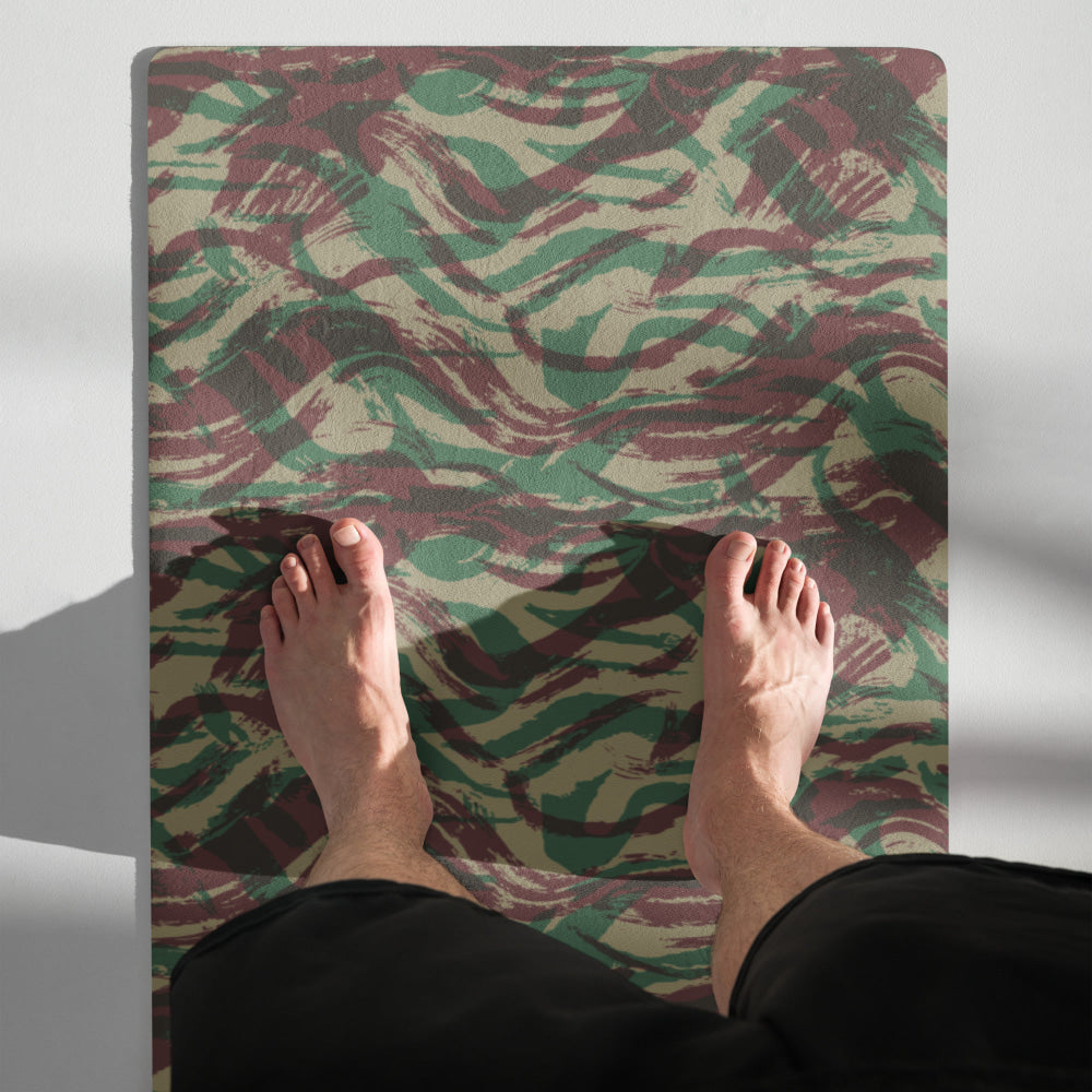 French Lizard D Algerian War CAMO Yoga mat - Mat