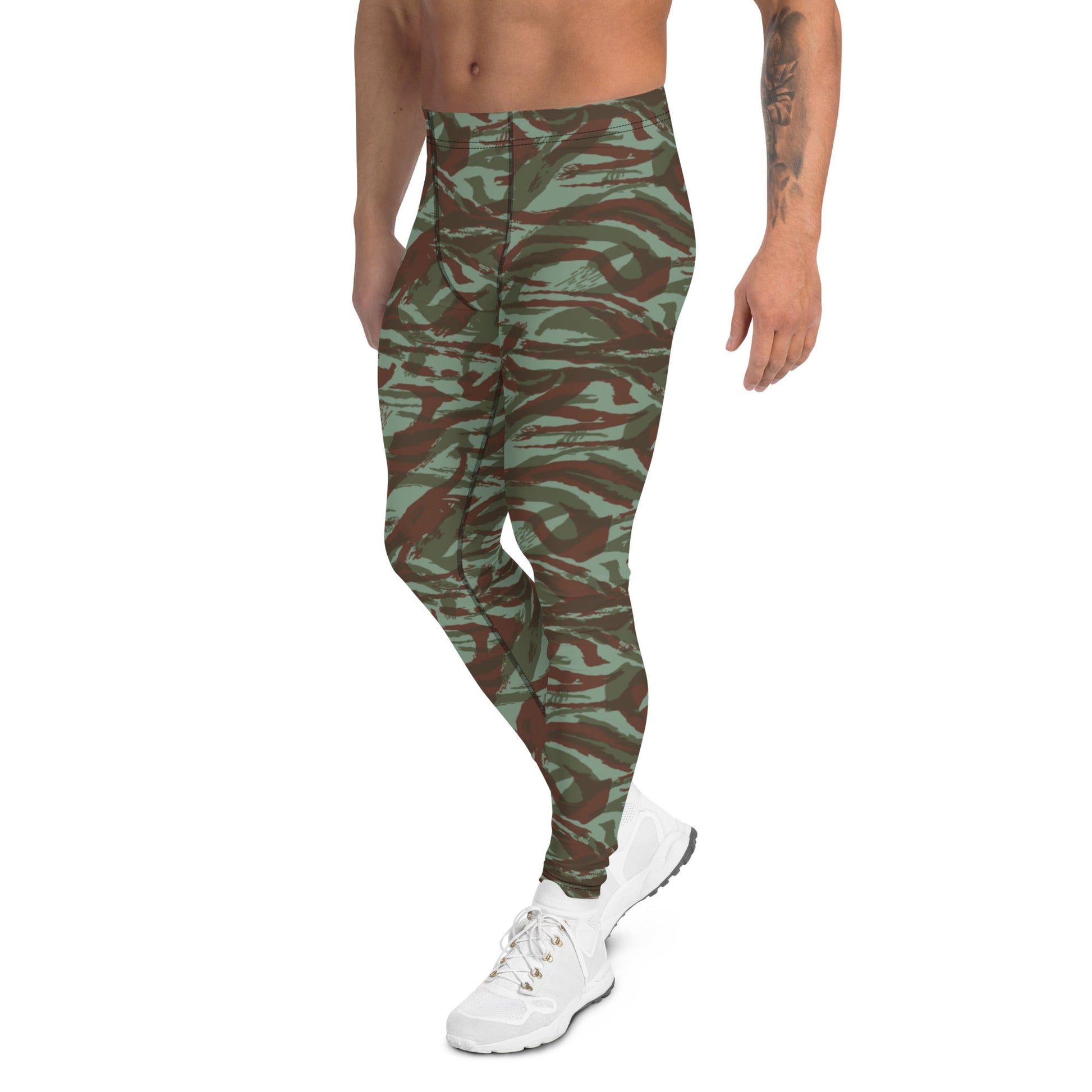 French Lizard Foreign Legion CAMO Mens Leggings
