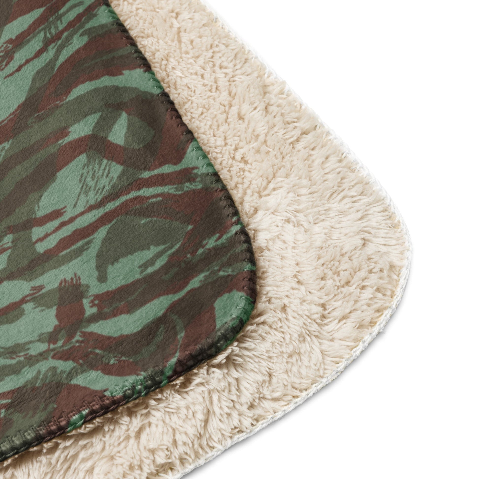 French Lizard Foreign Legion CAMO Sherpa blanket - Blankets
