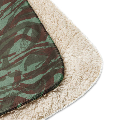 French Lizard Foreign Legion CAMO Sherpa blanket - Blankets