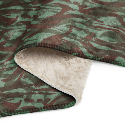 French Lizard Foreign Legion CAMO Sherpa blanket - Blankets