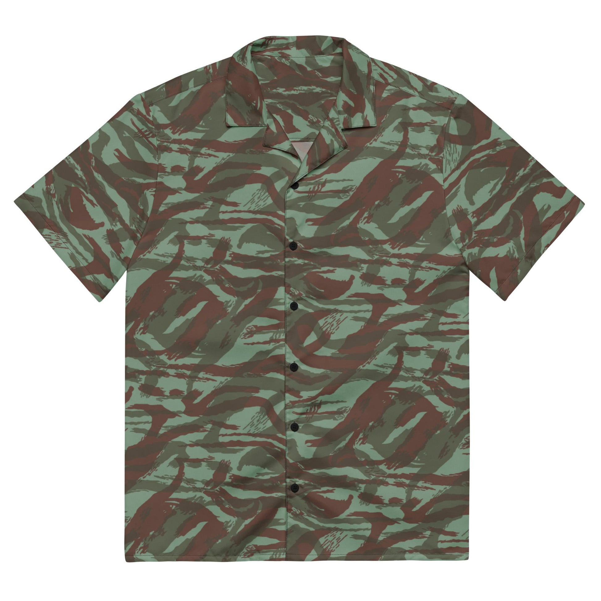 French Lizard Foreign Legion CAMO Unisex button shirt - 2XS - Button Shirts