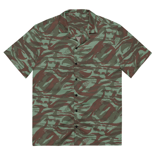 French Lizard Foreign Legion CAMO Unisex button shirt - 2XS - Button Shirts