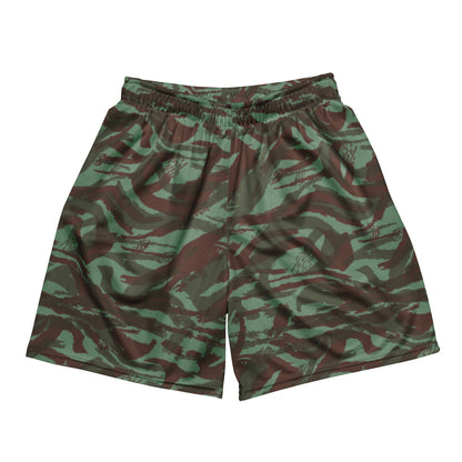 French Lizard Foreign Legion CAMO Unisex mesh shorts - 2XS - Mesh Shorts