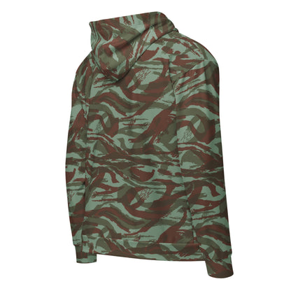 French Lizard Foreign Legion CAMO Unisex Zip Hoodie
