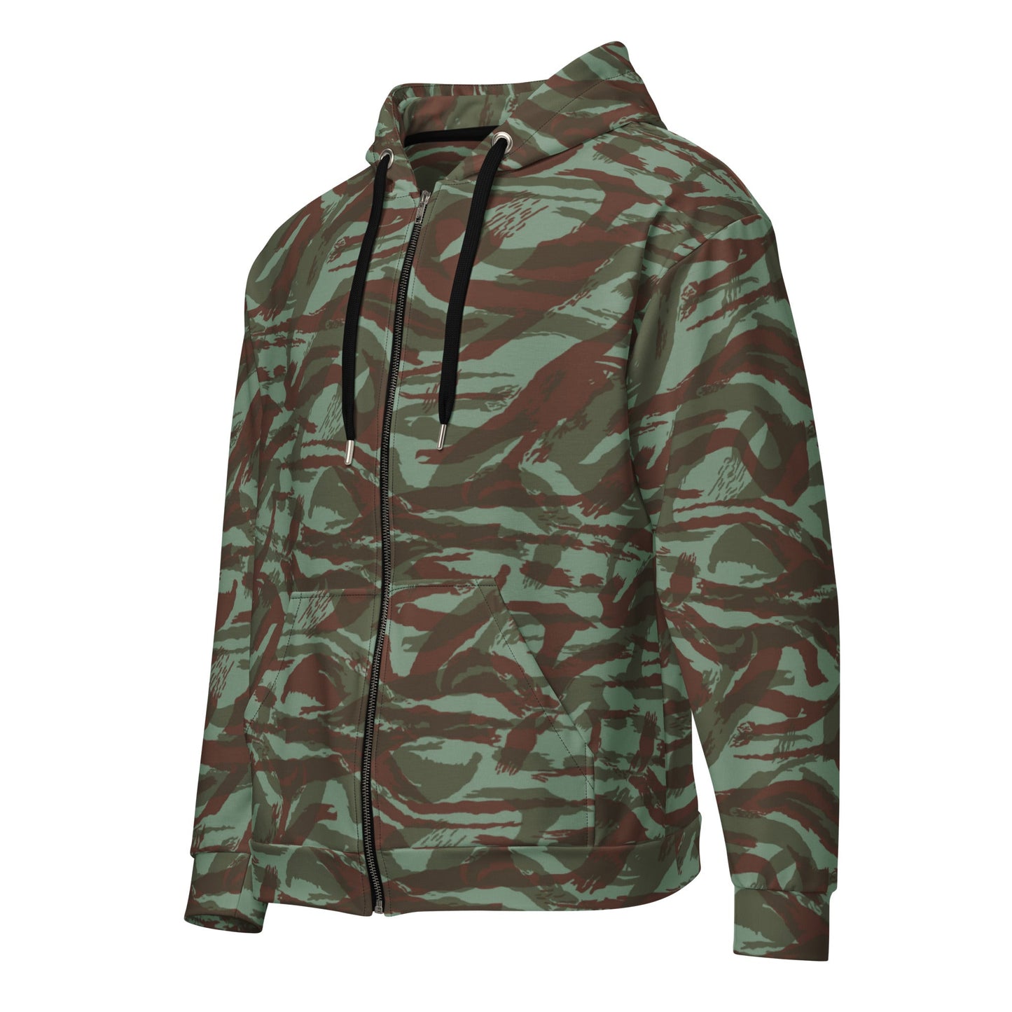 French Lizard Foreign Legion CAMO Unisex Zip Hoodie