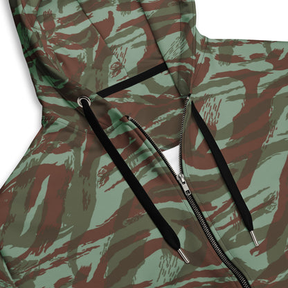 French Lizard Foreign Legion CAMO Unisex Zip Hoodie