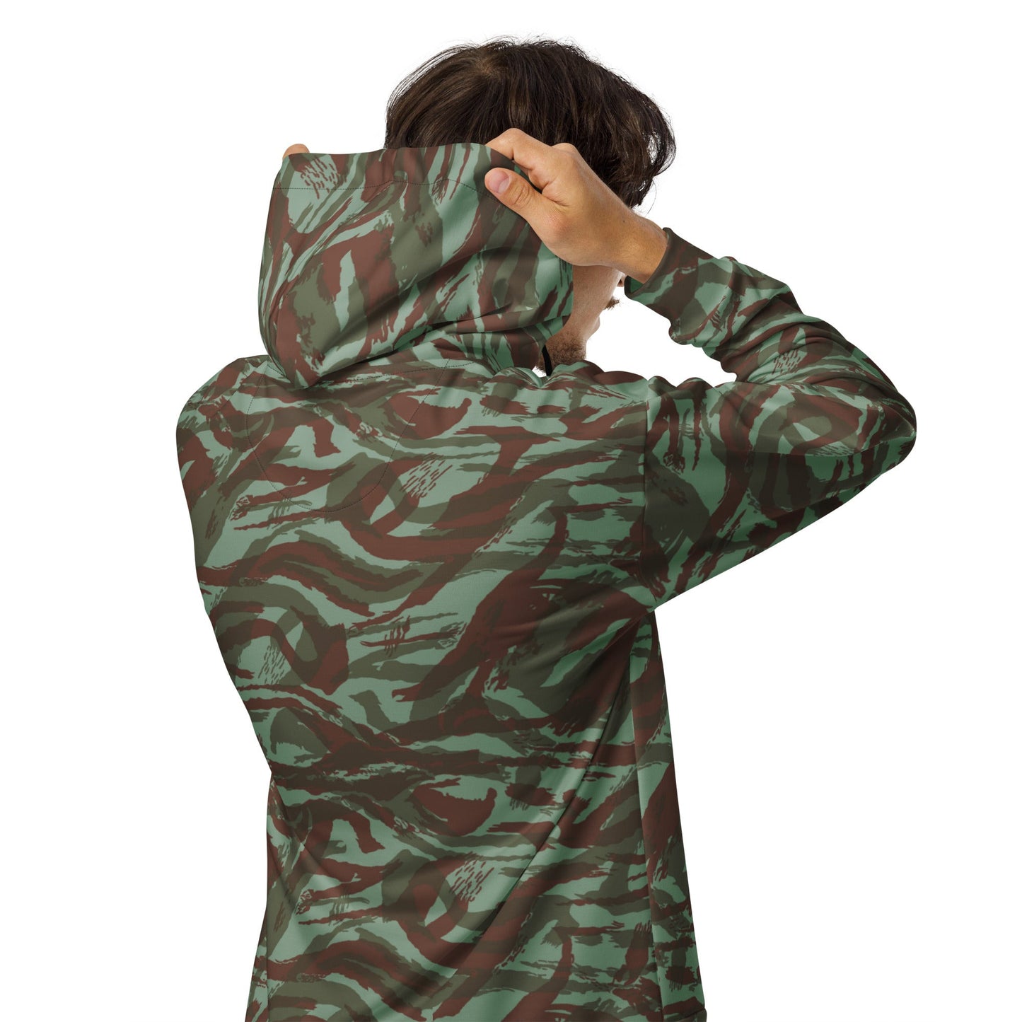 French Lizard Foreign Legion CAMO Unisex Zip Hoodie