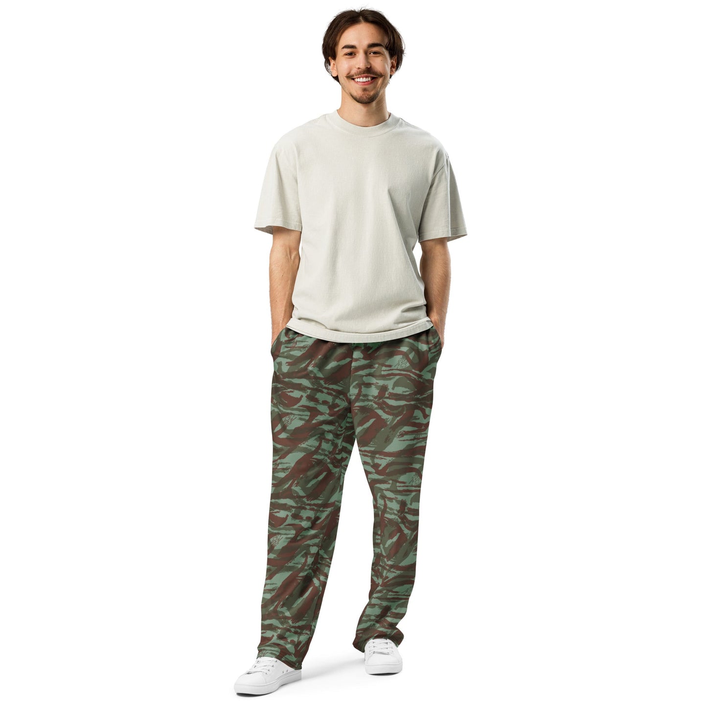 French Lizard Foreign Legion CAMO Wide-leg joggers - Joggers