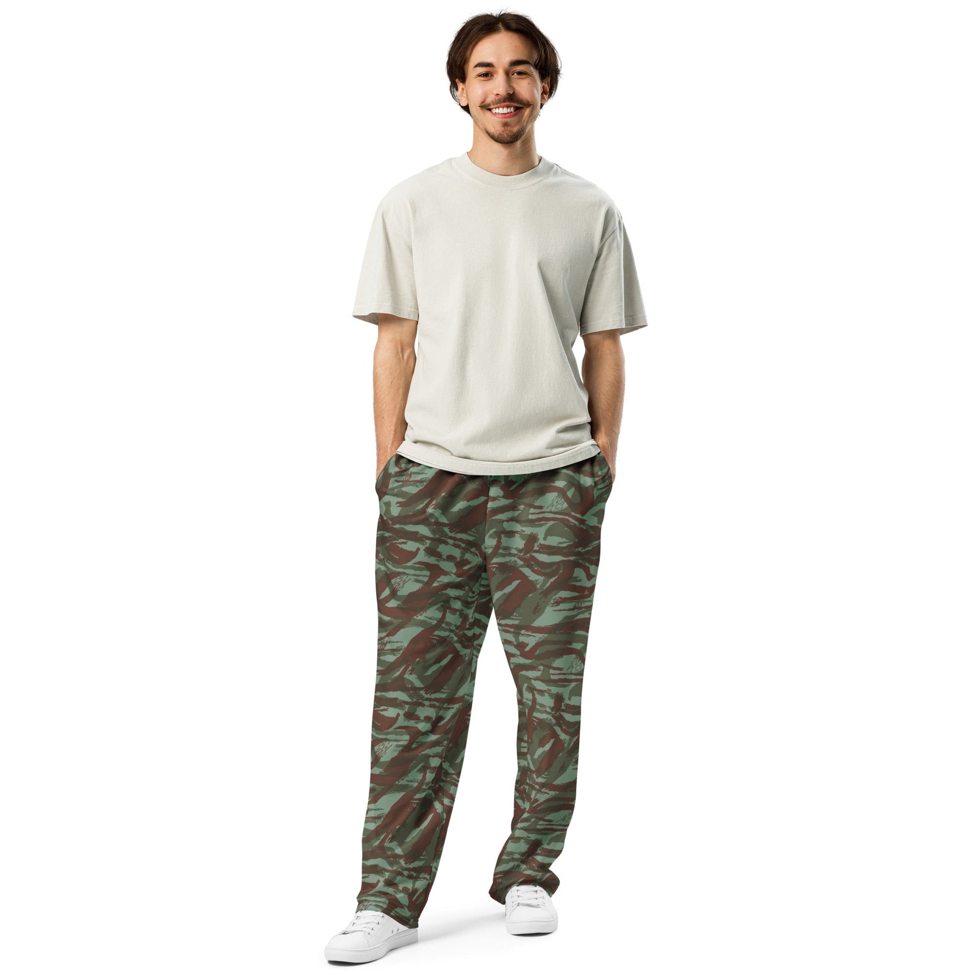 French Lizard Foreign Legion CAMO Wide-leg joggers - Joggers