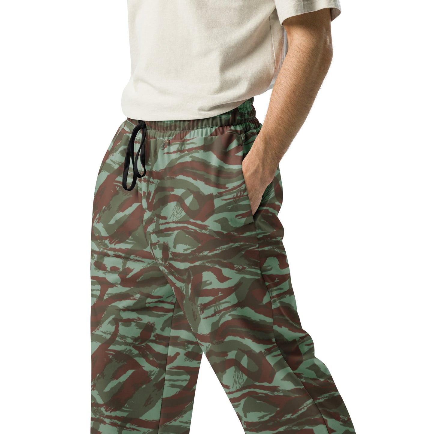 French Lizard Foreign Legion CAMO Wide-leg joggers - Joggers
