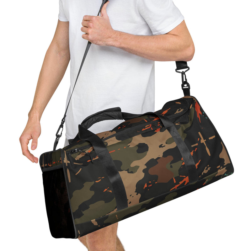 Friendly Fire Team Kill CAMO Duffle Bag