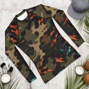 Friendly Fire Team Kill CAMO Men’s Rash Guard