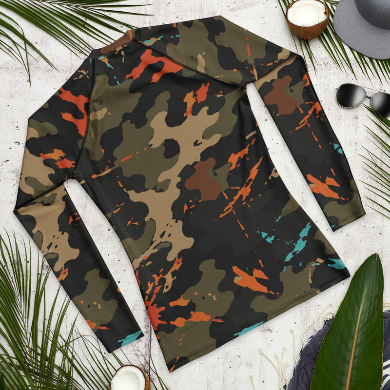 Friendly Fire Team Kill CAMO Men’s Rash Guard