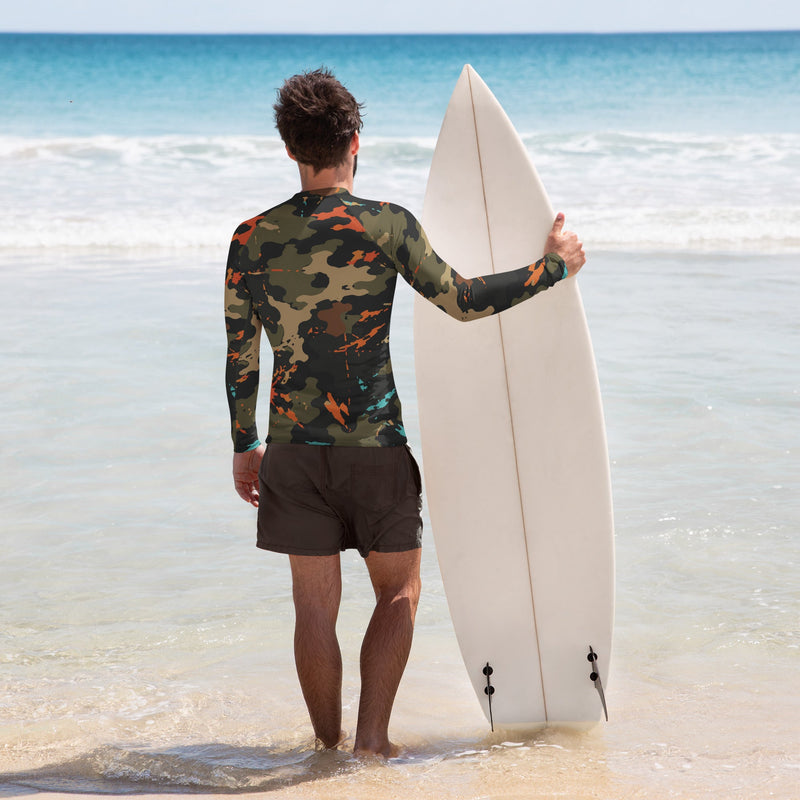 Friendly Fire Team Kill CAMO Men’s Rash Guard