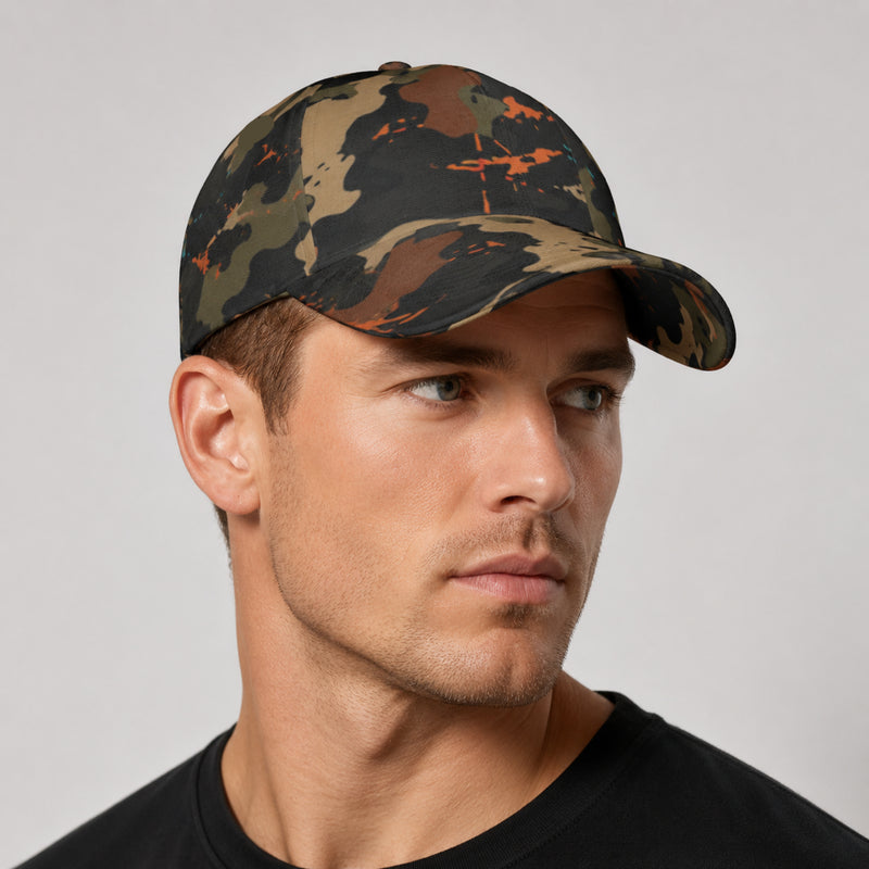 Friendly Fire Team Kill CAMO Snapback Ball Cap - U / White - Head