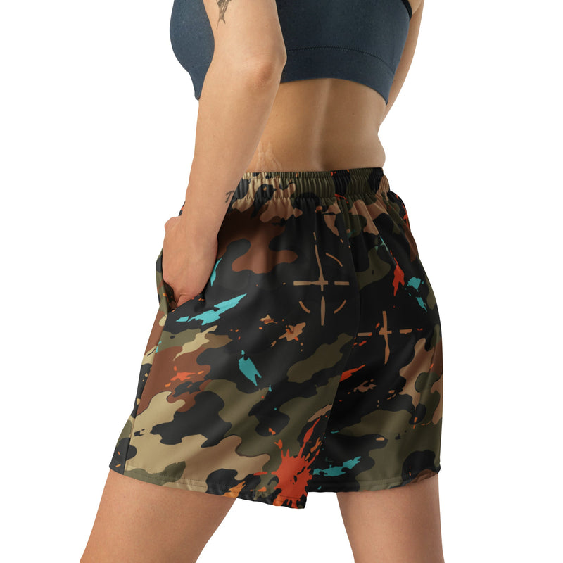 Friendly Fire Team Kill CAMO Unisex Athletic Long Shorts