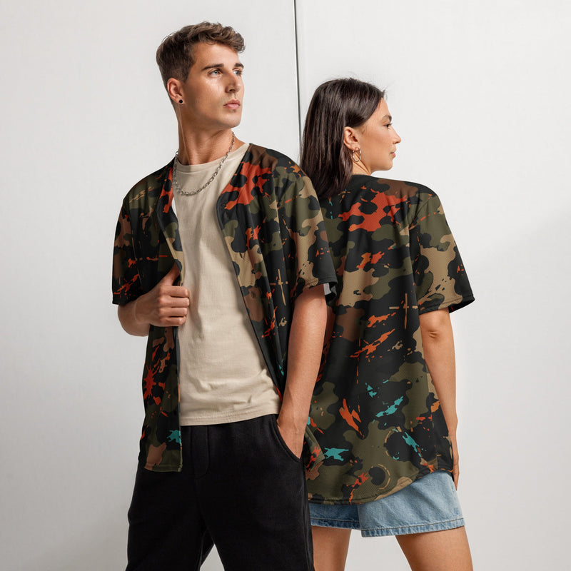 Friendly Fire Team Kill CAMO Unisex Baseball Jersey - 2XS