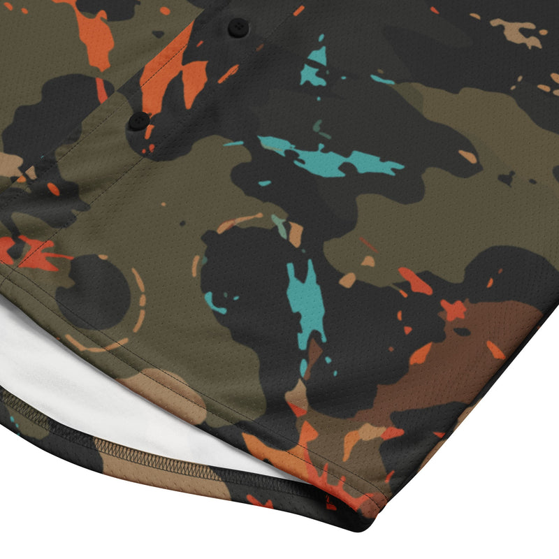 Friendly Fire Team Kill CAMO Unisex Baseball Jersey