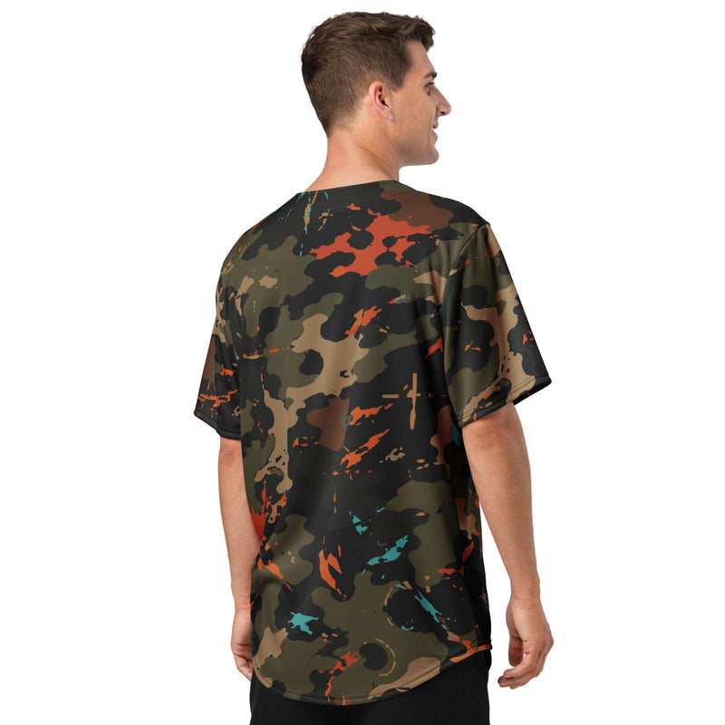 Friendly Fire Team Kill CAMO Unisex Baseball Jersey