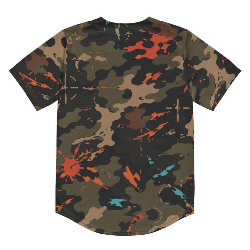 Friendly Fire Team Kill CAMO Unisex Baseball Jersey