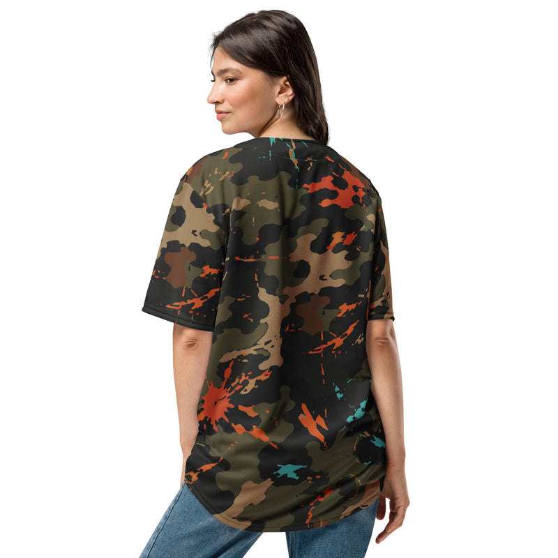 Friendly Fire Team Kill CAMO Unisex Baseball Jersey