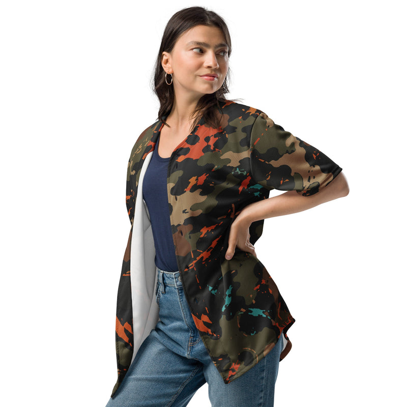 Friendly Fire Team Kill CAMO Unisex Baseball Jersey