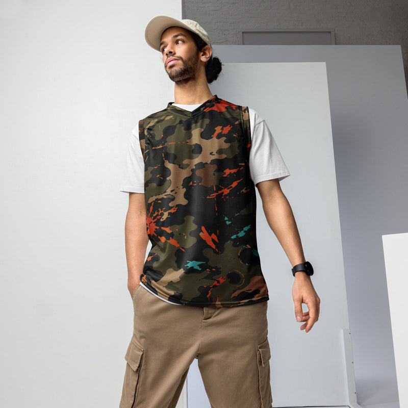 Friendly Fire Team Kill CAMO Unisex Basketball Jersey - 2XS