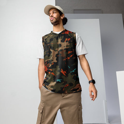 Friendly Fire Team Kill CAMO Unisex Basketball Jersey - 2XS
