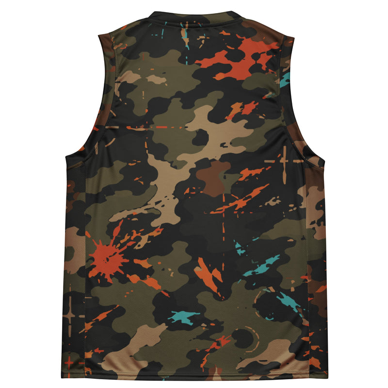 Friendly Fire Team Kill CAMO Unisex Basketball Jersey