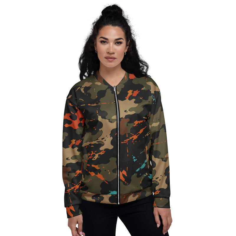 Friendly Fire Team Kill CAMO Unisex Bomber Jacket