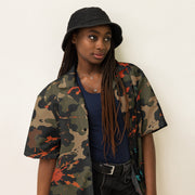 Friendly Fire Team Kill CAMO Unisex Short-Sleeve Button Shirt - Button-Up