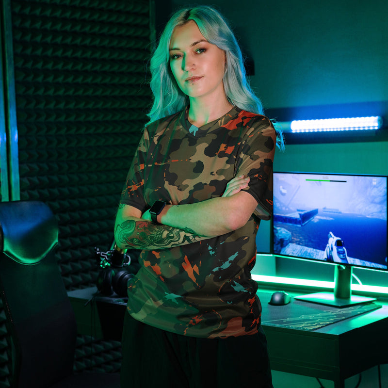 Friendly Fire Team Kill CAMO Unisex Sports Jersey