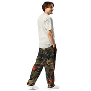 Friendly Fire Team Kill CAMO Unisex Wide-Leg Joggers
