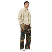Friendly Fire Team Kill CAMO Unisex Wide-Leg Leisure Pants - Pant