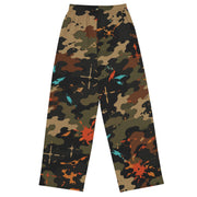 Friendly Fire Team Kill CAMO Unisex Wide-Leg Leisure Pants - Pant