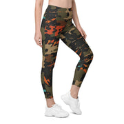 Friendly Fire Team Kill CAMO Womens Leggings with Pockets - 2XS - Women