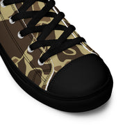Frog Skin M1942 Beach CAMO Mens High-Top Canvas Shoes