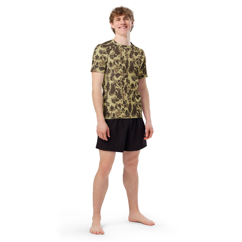 Frog Skin M1942 Beach CAMO men’s rash guard